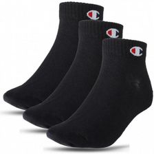 Zdjęcie Skarpetki uniseks (3-pack) Champion Quarter Socks - czarne - Zdzieszowice
