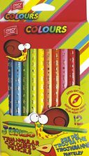 Zdjęcie Easy Kredki Trójkątne Grube 12 Kolorów - Szczyrk