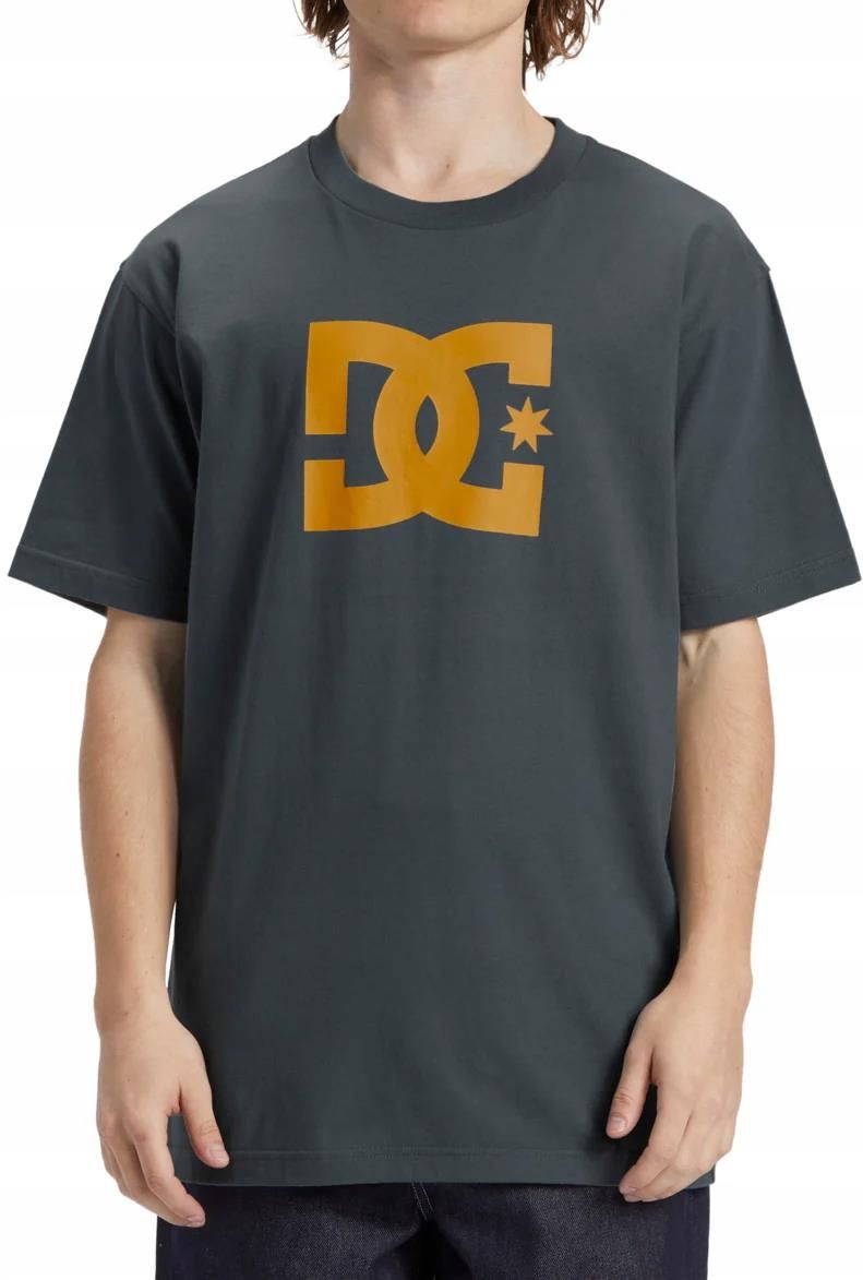 DC Shoes Maglietta Uomo Dc Split Star Hss - Girocollo, Maniche Corte, In Misto Cotone Riciclato, Stampe Anteriore E Posteriore - 5