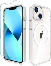 Phonelove Case Etui Do Iphone 14 13 Magsafe Szkło Hartowane 9H Wzmacniane - zdjęcie 1