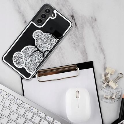 Forcell Futerał Teddy Bear Do Samsung A55 5G Srebrny - zdjęcie 2