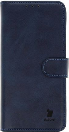 Bizon Etui Z Klapką Case Pocket Do Motorola Edge 50 Neo Granatowe - zdjęcie 3
