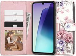 Tech-Protect Etui Tech Protect Wallet Do Xiaomi Redmi 14C Poco C75 Kwiaty