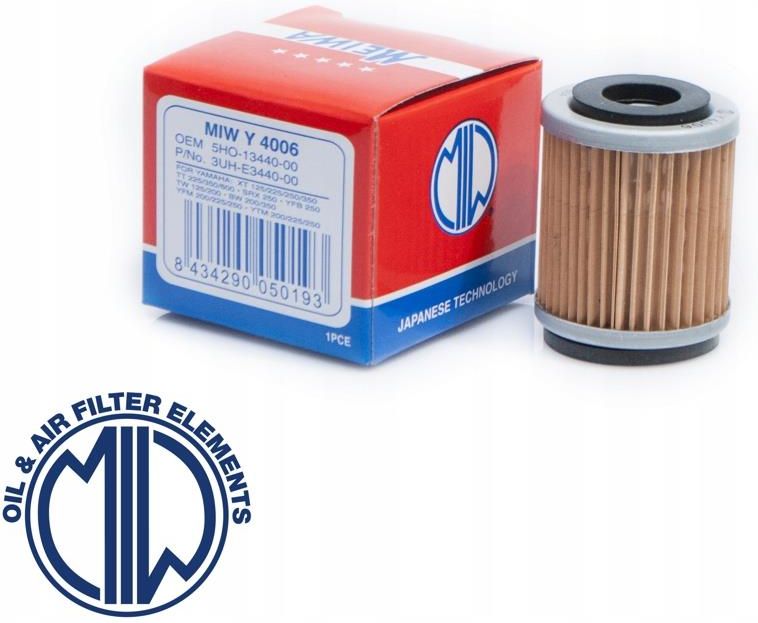 FILTRO OLIO MOTOCICLI SCOOTER HONDA KAWASAKI TRIUMPH YAMAHA MEIWA 26.8204/0