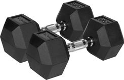 Zdjęcie Rebel Hantle żeliwne gumowane HEX 2x15 kg REBEL ACTIVE - Chrzanów