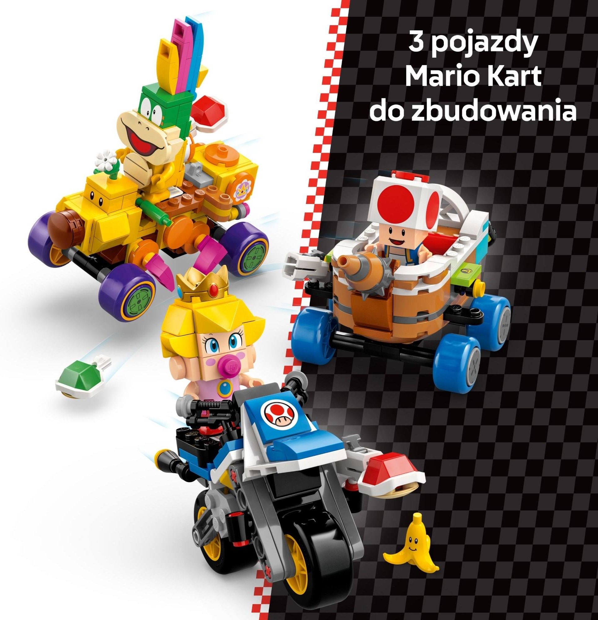 sasaki7445　追加ご購入分　① Mario Kart™ – Zestaw Baby Peach i Grand Prix 72036 | LEGO