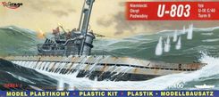 Zdjęcie Mirage Hobby U-803 typ U-IX A Turm I niemiecki okręt podwodny - Gdańsk