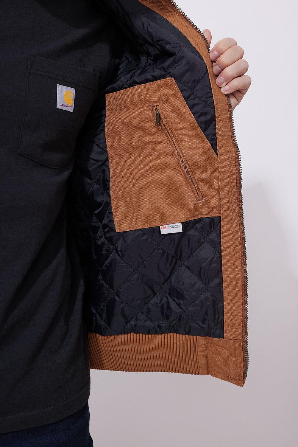 ジャケット・アウター Carhartt Duck Active Jacket Brown XL. i-kurtka-meska-zimowa-carhartt