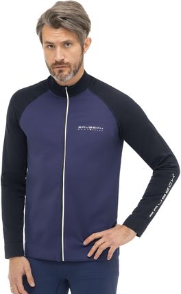 Bluza termoaktywna męska Brubeck Athletic LS14080 ciemnoniebieski/granatowy (XL)