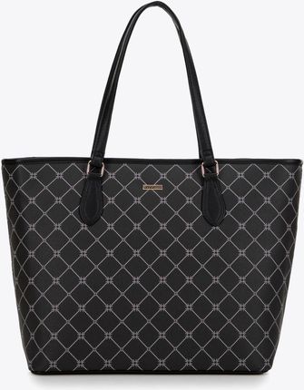 Duża shopperka z monogramem Wittchen 99-4Y-503-1 - zdjęcie 2