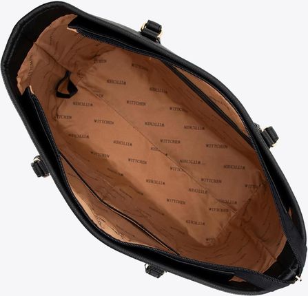 Duża shopperka z monogramem Wittchen 99-4Y-503-1 - zdjęcie 4