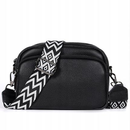 TANTOMI Torebka Damska Mała Skórzana Na Ramię Do Pracy Zakupów