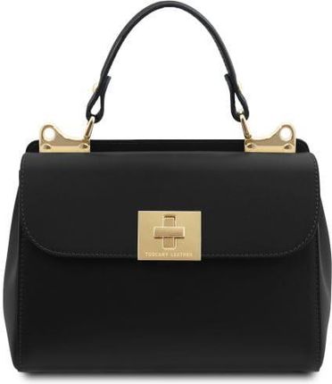 Tuscany Leather Armonia - skórzana torebka, kolor czarny TL142286