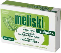 Zdjęcie Aflofarm Meliski +Żołądek 20 Pastylek - Nowogrodziec