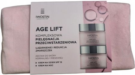 Iwostin Age Lift Krem Na Dzień Spf 15 Skóra Normalna I Mieszana 50ml + Krem Na Noc Skóra Normalna I Mieszana 50ml