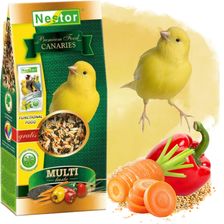 Pokarm Premium Multi Taste dla Kanarków Nestor 300g Karma Dla Ptaków