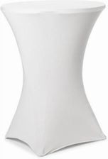 Zdjęcie Party Deco Pokrowiec Na Stół Koktajlowy, 80X110 Cm, Biały - Bochnia