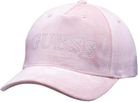 Damska Czapka z daszkiem Guess Velvet Cap V4Bz04Kbxi2-G1Fu – Beżowy