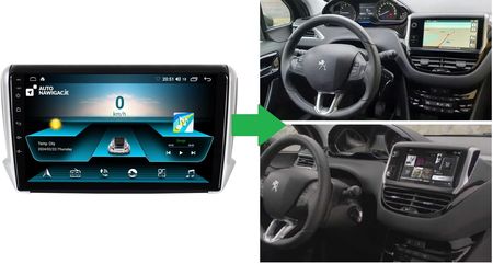 Smart-Auto Gps Peugeot 208 2008 2012-2019 2GB 64GB - zdjęcie 3