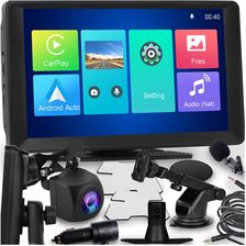 Allnoel Stacja Multimedialna Monitor Android Auto Carplay Dvr Adas 2 Kamery