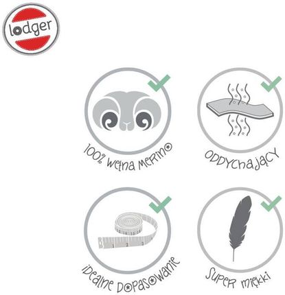 Lodger Rękawiczki dziecięce z wełny merino 100% różowe Rose 1-2 lata - zdjęcie 4