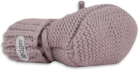 Lodger Buciki niechodki z wełny merino 100% różowe Rose 0-6 m - zdjęcie 2