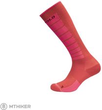 Devold Running Merino Compression podkolanówki, różowe (EU 38-40)