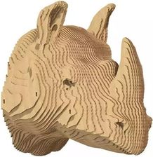 Zdjęcie Cartonic Puzzle Ścienne 3D Kartonowe Nosorożec - Przemyśl