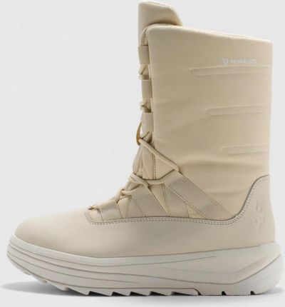 Damskie buty zimowe śniegowce INUA Primaloft 4F 4FRAW24FSBSF012 - beżowe