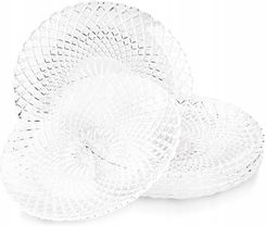 Tadar Zestaw Talerzy Na 6 Os�b Deserowe Talerzyki Do Ciasta Talerze Szklane 20Cm