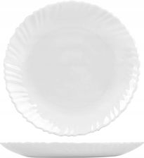 Festa Italia Talerz Deserowy Szklany 15cm Bia�y Agnes Talerzyk Deserowy 1Szt. 6882