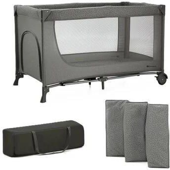 Kinderkraft Łóżeczko Turystyczne Joy 2 Ciemnoszary
