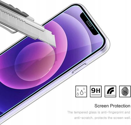 Amazon Zestaw Etui Silikonowe Apple Iphone 12 12 Pro 3X Szkło Hartowane A2172 - zdjęcie 2
