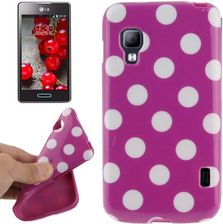 König Design Pokrowiec Ochronny Tpu Dots Case Do Telefonu Komórkowego Lg Optimus L5 Ii E455 - zdjęcie 1