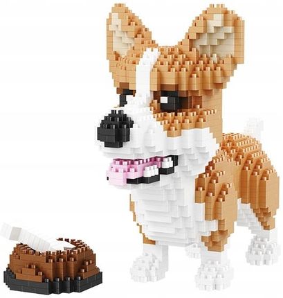 Qbi Klocki Piesek Corgi 1380 Elementów
