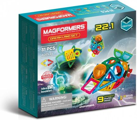 Magformers Klocki Magnetyczne Drea Land 31 Elementów