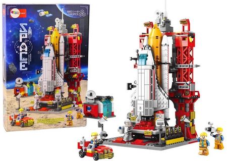 Lean Toys Statek Kosmiczny Klocki Konstrukcyjne Kosmos Platforma Startowa 1083El.