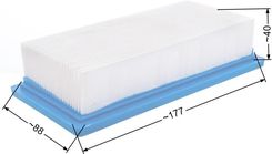 Zdjęcie Cedrus Parts Filtr Powietrza B&S Płaski 7-11Hp I/C Wym 178X89X38 8R03-16 - Kościan