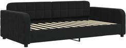 Zakito Sofa Z Funkcją Spania Black Velvet 224X100X71Cm (Z354062)