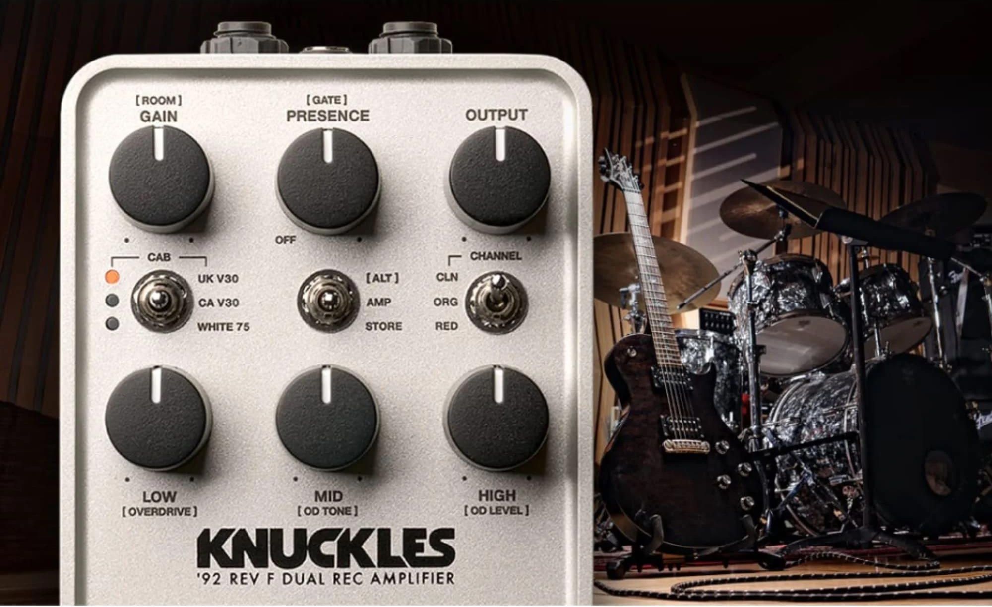 Universal Audio UAFX - Knuckles '92 Rev F Dual Rec Amplifier