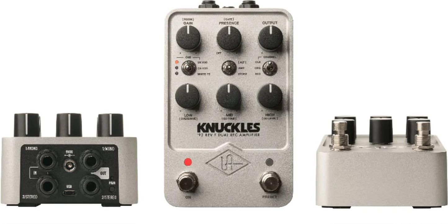 Universal Audio UAFX - Knuckles '92 Rev F Dual Rec Amplifier