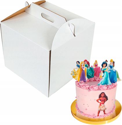 Brand4Cake Pudełko Opakowanie Karton Na Tort 28x28x25cm Bardzo Sztywne