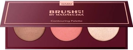 Brushup! By Maxineczka Paleta Do Konturowania Nr 02 Warm