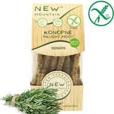 Zdjęcie New Moutain Ciastka Słodycze Paluchy Mocy Konopne Z Rozmarynem Bezglutenowe 200g Mountain - Rymanów