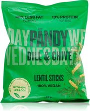 Zdjęcie Pändy Lentil Sticks Chrupki Z Soczewicy Smak Dill & Chive 50g - Kostrzyn