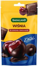 Zdjęcie Foodwell Bakalland Wiśnia W Gorzkiej Czekoladzie 74g - Wałcz