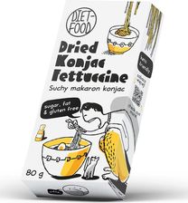 Zdjęcie Diet Food Makaron Suchy Konjac Fettuccine Bezglutenowy 80g - Legnica