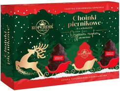 Zdjęcie Kopernik Pierniki Choinki W Czekoladzie 128g - Kazimierza Wielka