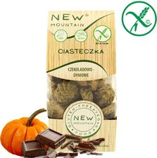 Zdjęcie New Moutain Ciastka Słodycze Ciastka Owsiano Czekoladowo Dyniowe Bezglutenowe 220g Mountain - Sułkowice
