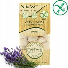Zdjęcie New Moutain Ciastka Słodycze Bezy Wegańskie Lawendowe Bezglutenowe 50g Mountain - Proszowice